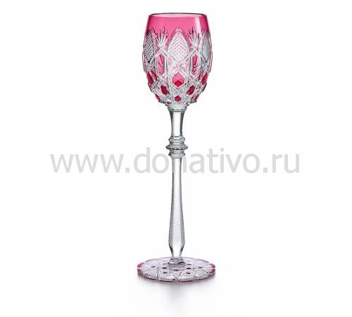 Бокал для вина розовый №3 "Tsar" Baccarat 1499155
