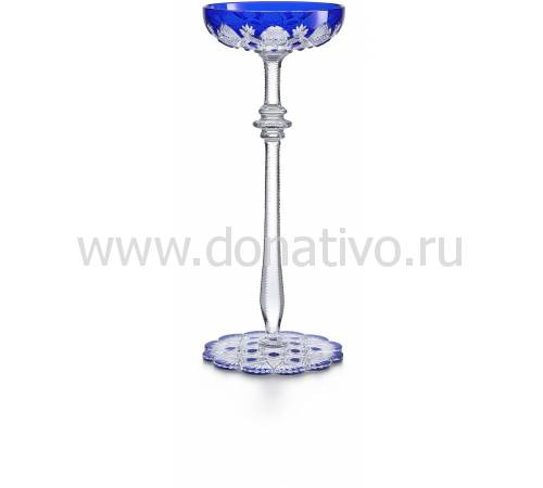 Фужер для шампанского синий "TSAR" Baccarat 1499122