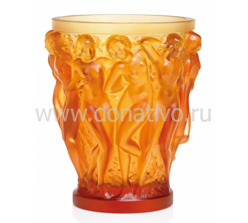 Ваза для цветов коричневая "Bacchantes" Lalique 1220020