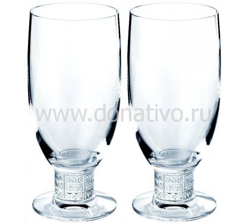 Набор из 2-х стаканов для воды "Louvre" Lalique 1734000
