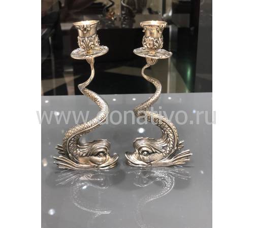 Подсвечники "Dolphin" FABERGE 190088