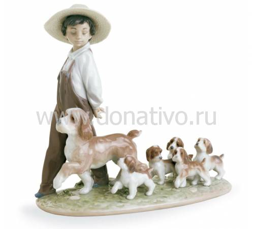 Статуэтка "Маленькие исследователи" Lladro 01006828