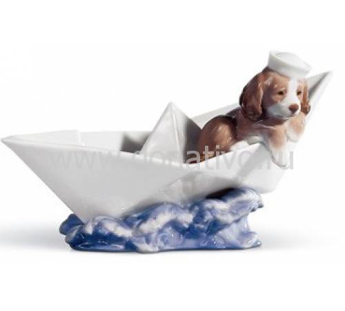Статуэтка собака "Маленький безбилетник" Lladro 01006642