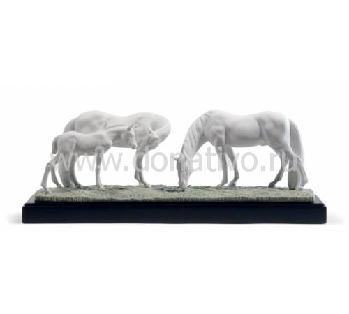 Статуэтка "Лошади на лугу" Lladro 01008699