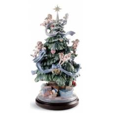 Статуэтка "Большая новогодняя ель" Lladro 01008477