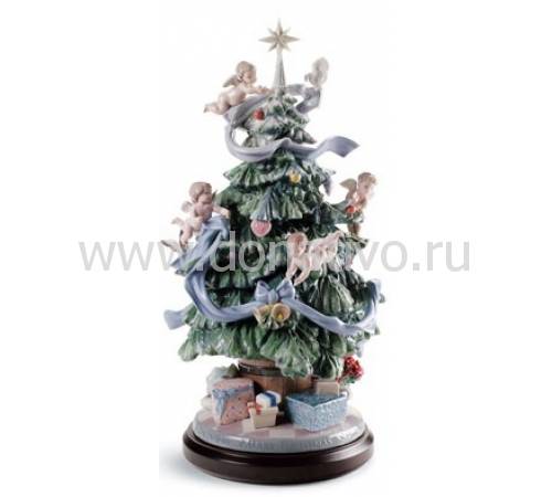 Статуэтка "Большая новогодняя ель" Lladro 01008477