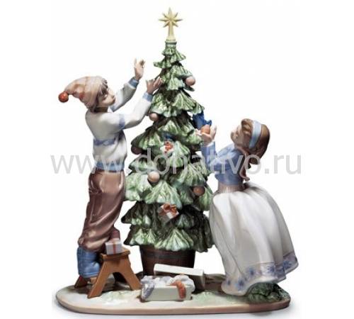 Статуэтка "Новогодняя елка" Lladro 01005897