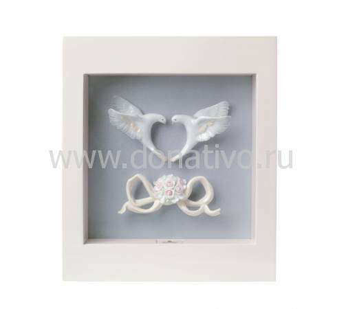 Статуэтка "Романтические голуби" Lladro 01008428