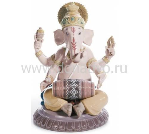 Статуэтка "Ганеша с барабаном" Lladro 01008316