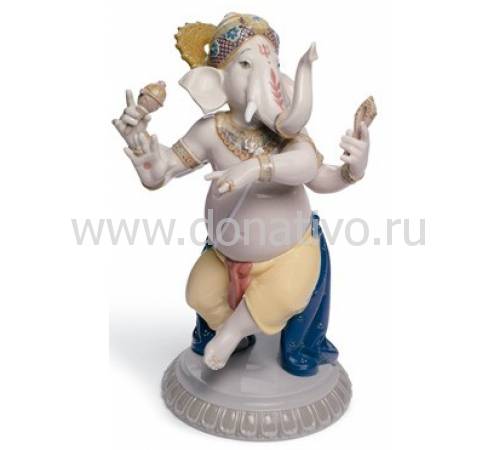 Статуэтка "Танцующий Ганеша" Lladro 01008327