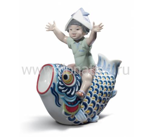 Статуэтка "Счастливый день мальчика" Lladro 01008775