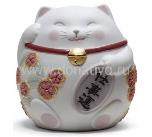 Статуэтка "Кот удачи" Lladro 01008528