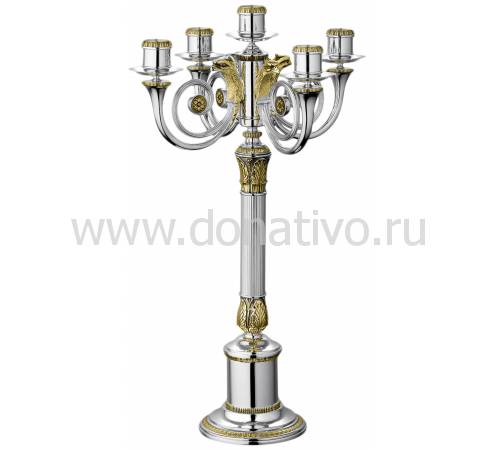 Подсвечник на 5 свечей "Malmaison" (h=41,9) Christofle 04210081