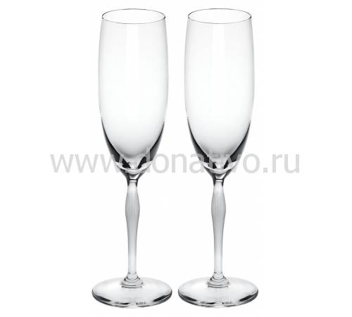 Набор из 2-х фужеров для шампанского "100 Points" Lalique 10331300