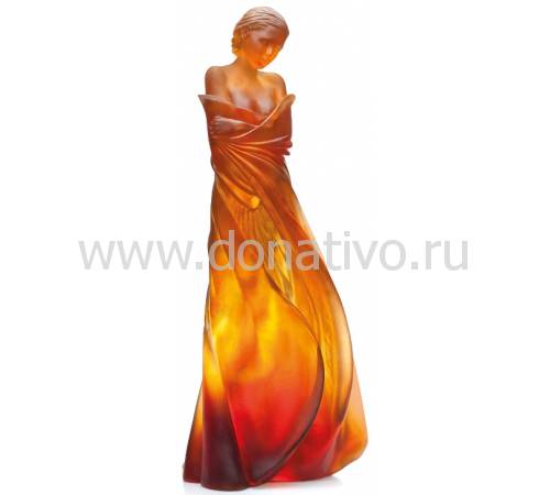 Статуэтка "L'HIVER EN SOI" янтарная Daum (Лимитированная серия 125 экз.) 05354-2