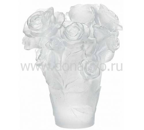 Ваза для цветов "Rose Passion" белая (h=17) Daum 05287-1
