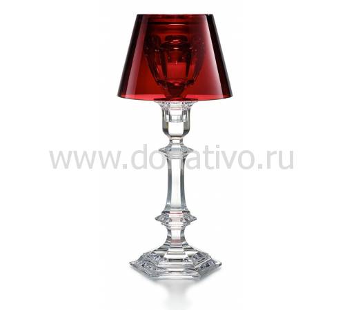 Подсвечник красный "Our Fire Harcourt" Baccarat 2806709