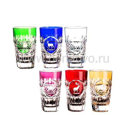 Набор "Tsar Hunt" из 6-ти стаканов для сока FABERGE 552066