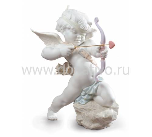 Статуэтка ангелочек "Прямо в сердце" Lladro 01009209
