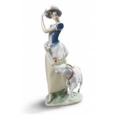 Статуэтка "Юная пастушка" Lladro 01009158