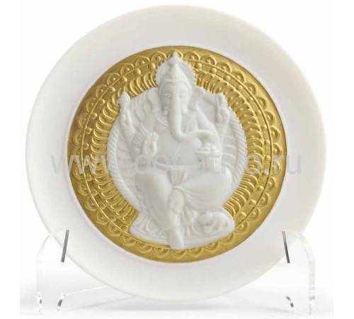 Тарелка с Богом Ганешей Lladro 01009153