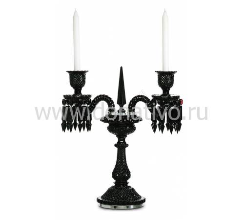 Подсвечник на 2-е свечи Zenith Darkside Baccarat 2802239