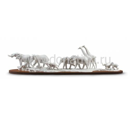 Статуэтка "Африканское сафари" Lladro 01009275