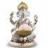 Статуэтка "Мридангам Ганеша (Золотой Ре-Деко)" Lladro 01009278