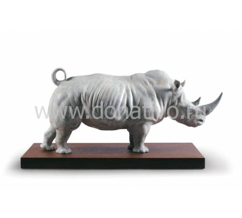 Статуэтка "Белый носорог" Lladro 01009285