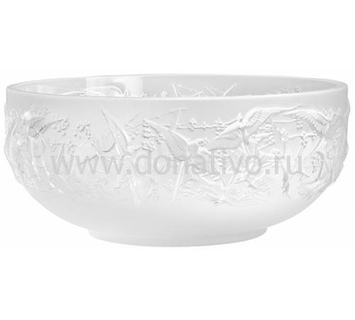 Ваза для фруктов "Hirondelles" Lalique 10624400