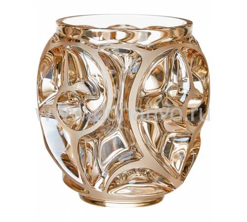 Ваза для цветов золотая (малая) "Tourbillons" Lalique 10543800