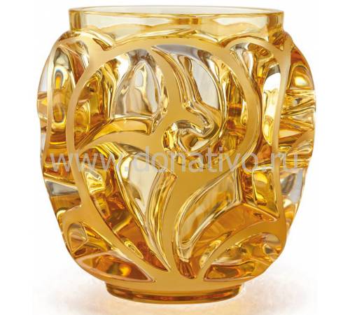 Ваза для цветов золотая (малая) "Tourbillons" Lalique 10571300
