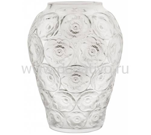 Ваза для цветов прозрачная "Anemones" Lalique 10518400