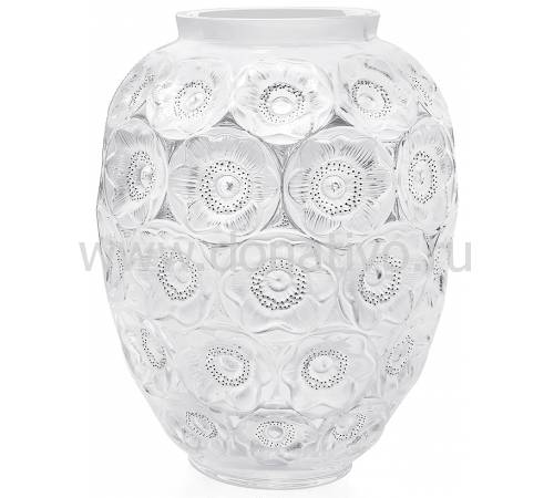 Ваза для цветов прозрачная "Anemones" Lalique 10518200