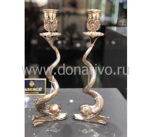 Подсвечники "Dolphin" FABERGE 190087