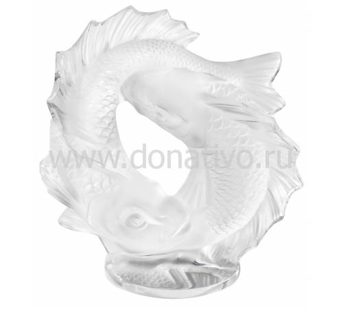 Статуэтка малая "Две рыбы" Lalique 10672800
