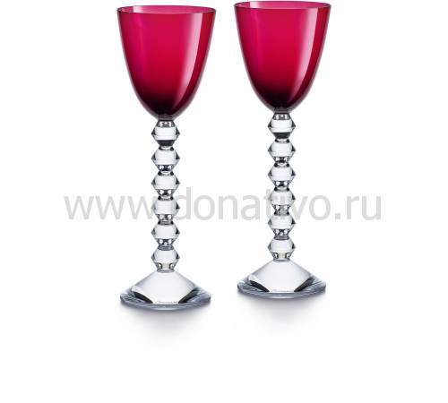 Набор из 2-х красных бокалов для вина "VEGA" Baccarat 2812270