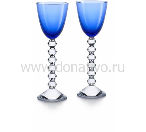 Набор из 2-х синих бокалов для вина "VEGA" Baccarat 2812267