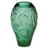 Ваза для цветов зелёная "Poissons combattants grand" Lalique 10672200