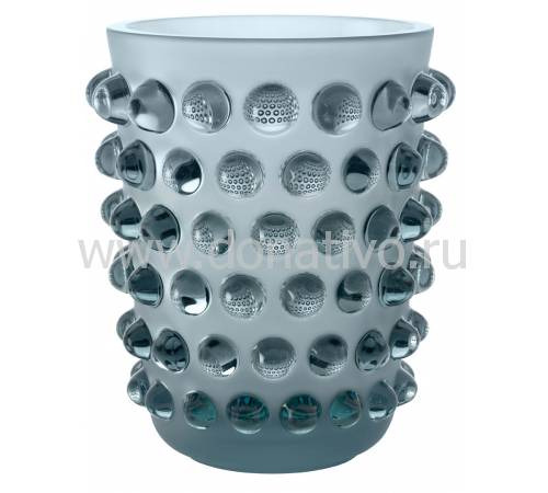 Ваза для цветов голубая "Mossi" LALIQUE 10684700