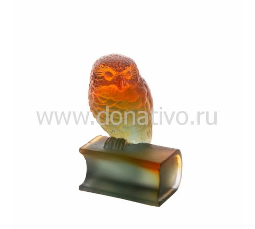 Статуэтка "Сова на книге" Daum 03465-1
