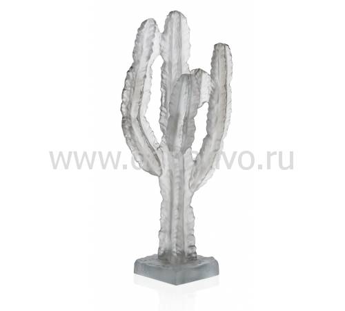 Статуэтка "Кактус" Jardin de Cactus белый (h=35) Daum 05672-1