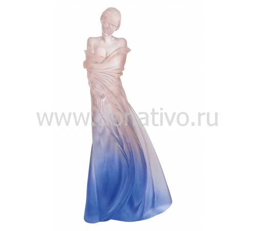 Статуэтка "L'HIVER EN SOI" розово-голубая Daum (Лимитированная серия 125 экз.) 05354