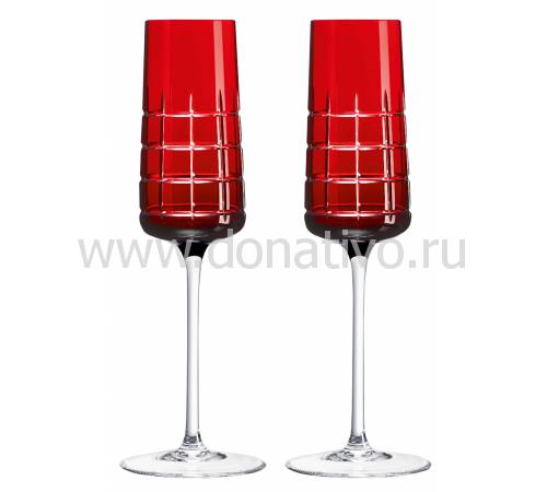 Набор из 2-х фужеров для шампанского "Graphik" (h=22) Christofle 07946110
