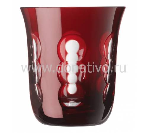 Стакан для воды красный "Kawali" Christofle 07913550