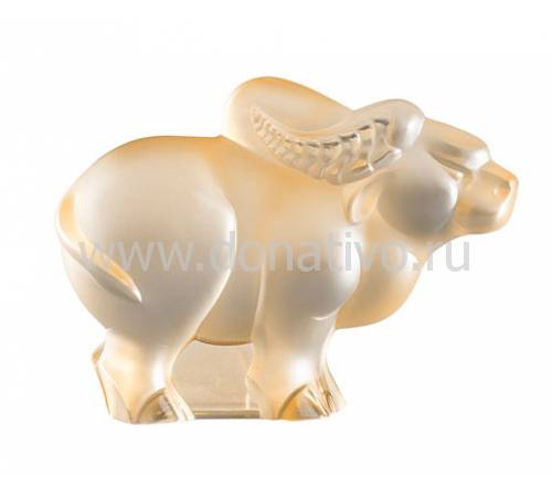 Статуэтка "Бык" золотой Lalique 10724900