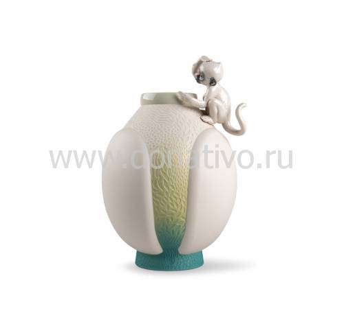 Ваза для цветов "Обезьяна" Lladro 01009499