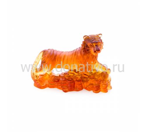 Статуэтка "Тигр" янтарная Horoscope Daum 05736