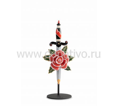 Статуэтка "Кинжал и Роза" Lladro 01009556