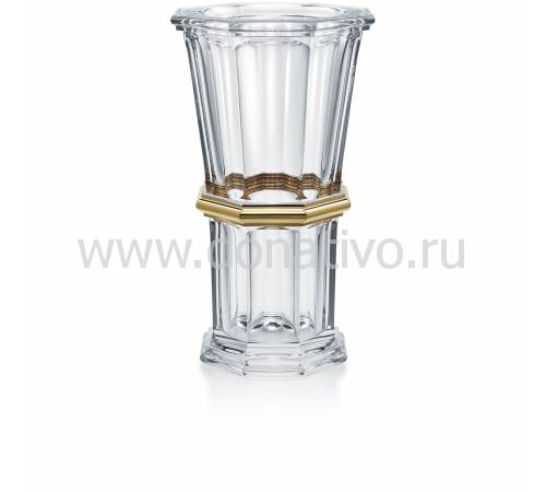 Ваза для цветов с позолотой "HARCOURT 1841" Baccarat 2814497